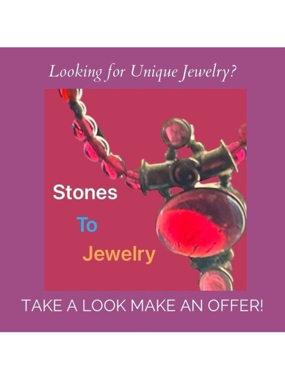 Looking for unique jewelry for yourself or a gift? Check out my closet!
